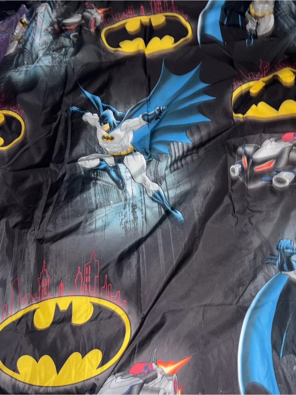 Kids Room Batman Curtains